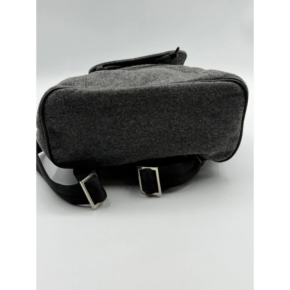 B17‎ Vintage Talbots Wool Blend Backpack Grey